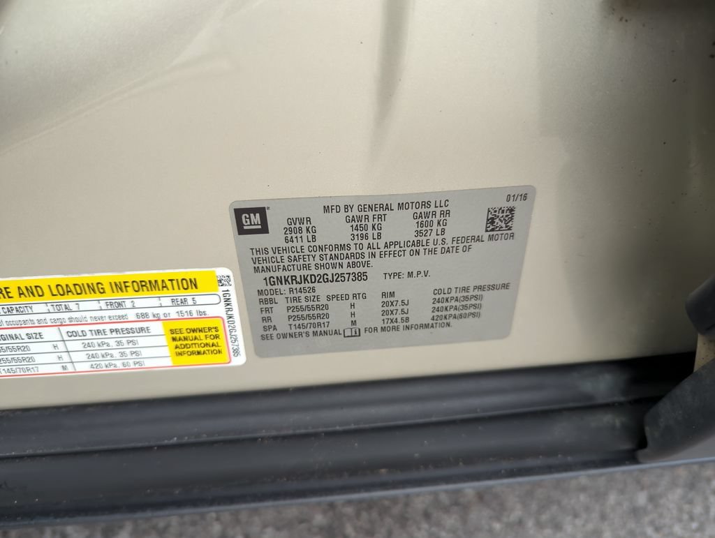 Used 2016 Chevrolet Traverse LTZ FWD image 42