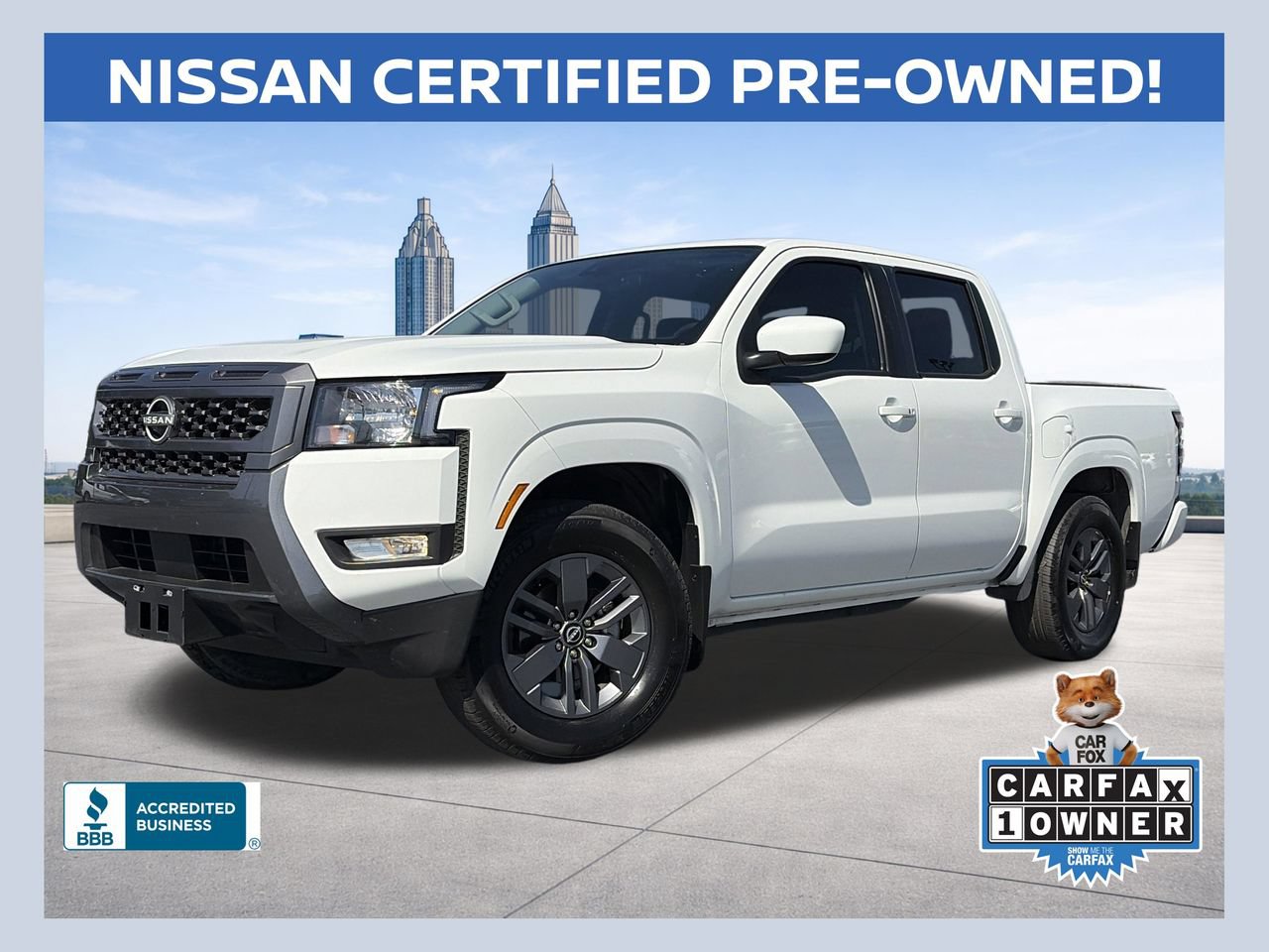 Certified 2025 Nissan Frontier SV w/ SV Convenience Package RWD image 1