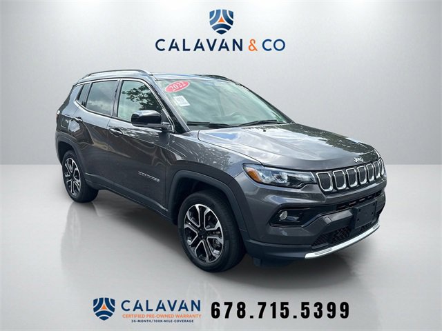 Used 2022 Jeep Compass Limited w/ Sun and Sound Group