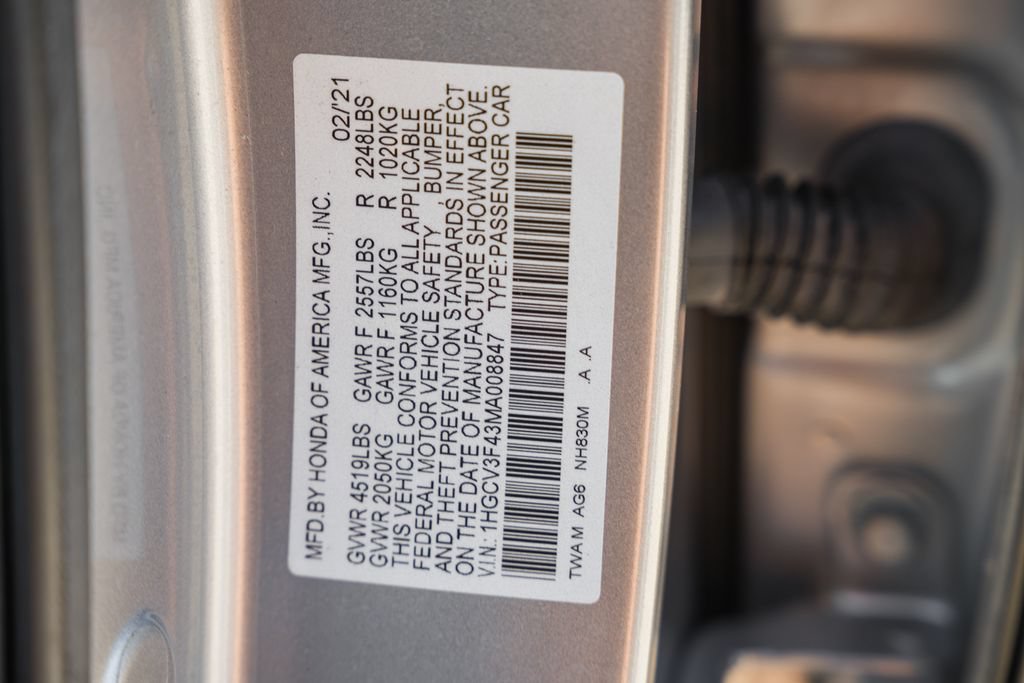 Used 2021 Honda Accord EX image 38
