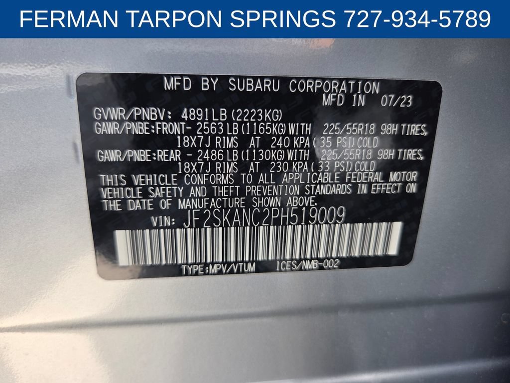 Used 2023 Subaru Forester Limited w/ Popular Package #2 AWD/4WD image 21