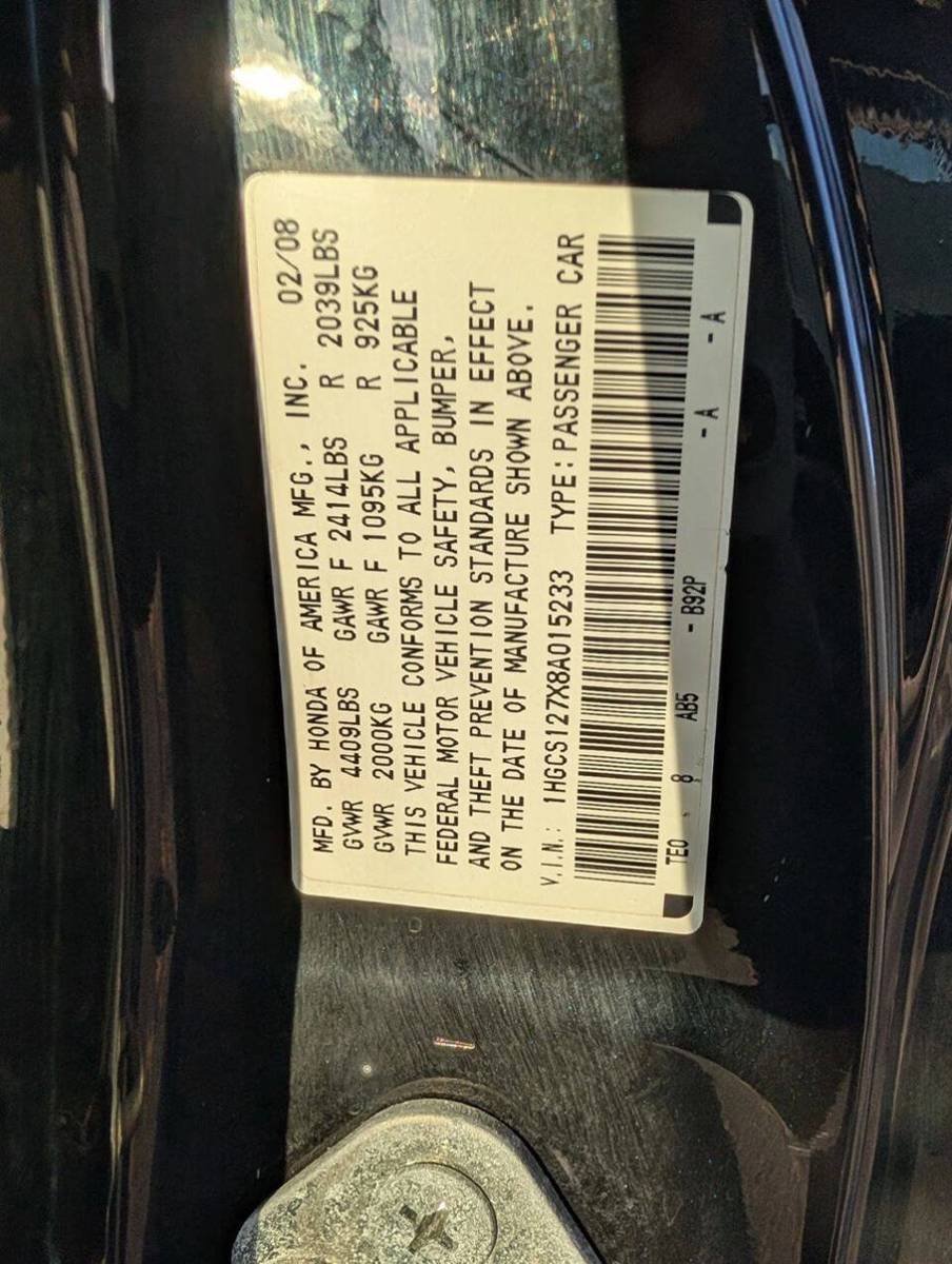 Used 2008 Honda Accord EX image 40