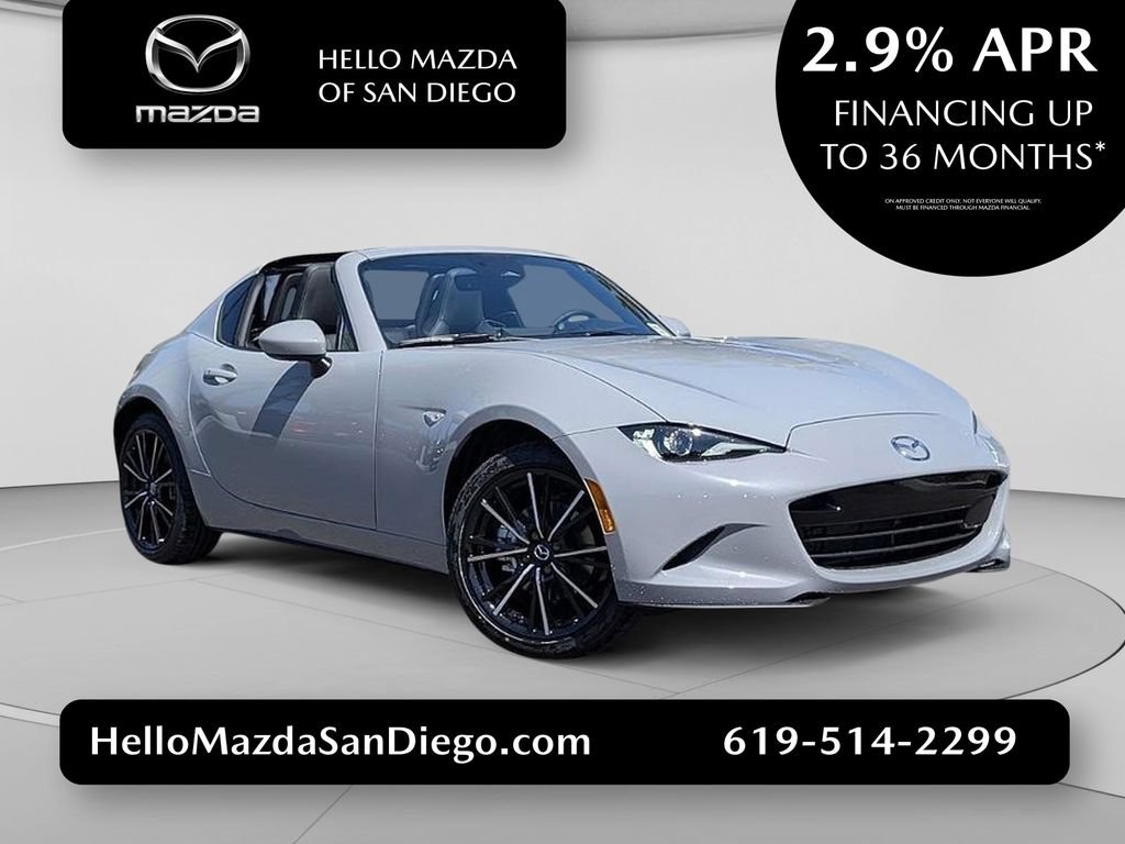 New 2026 MAZDA MX-5 Miata RF Grand Touring w/ Weather Package