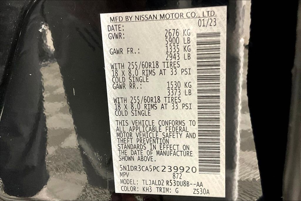 Used 2023 Nissan Pathfinder SL w/ Lighting Package (N92) image 42