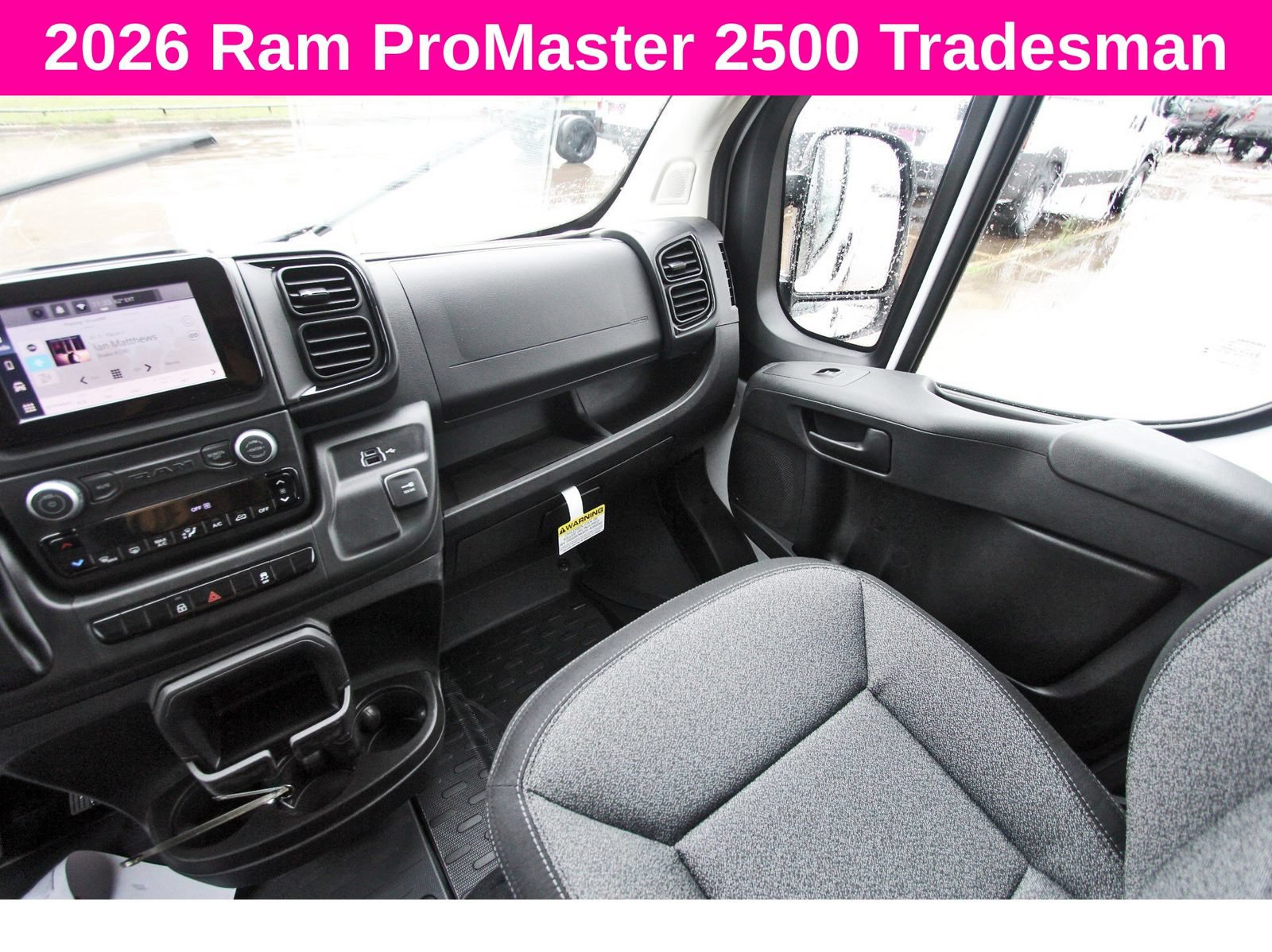 New 2026 RAM ProMaster 2500 w/ Convenience Group FWD image 10