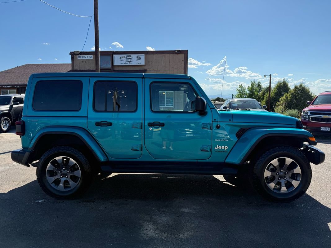 Used 2020 Jeep Wrangler Unlimited Sahara image 2