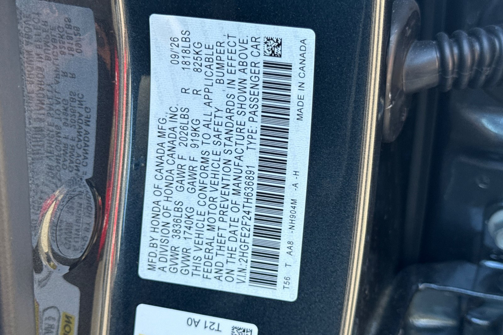 New 2026 Honda Civic LX image 25