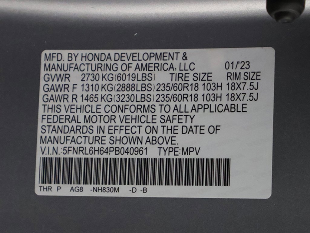 Used 2023 Honda Odyssey EX-L image 52