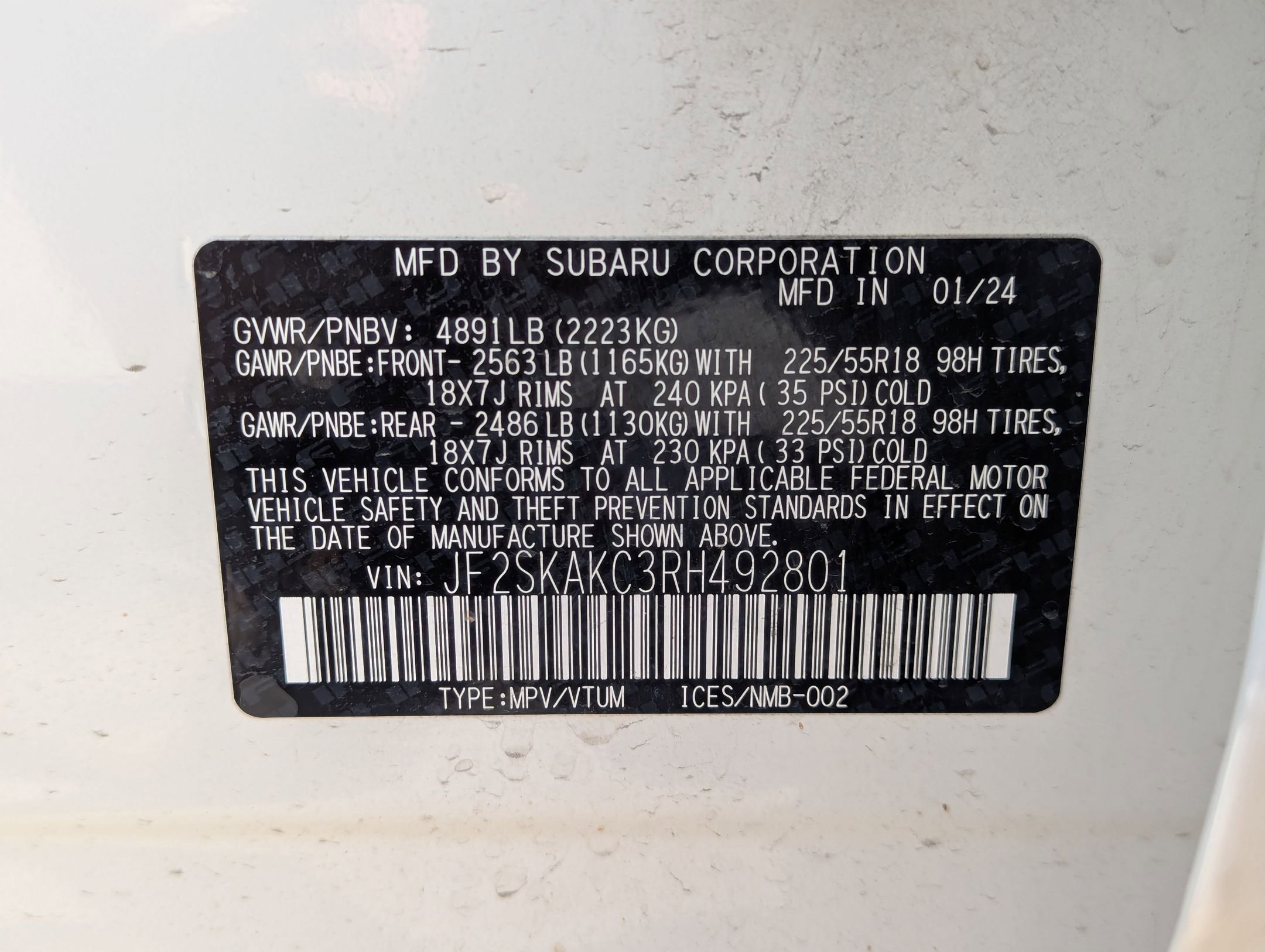 Used 2024 Subaru Forester Limited image 34