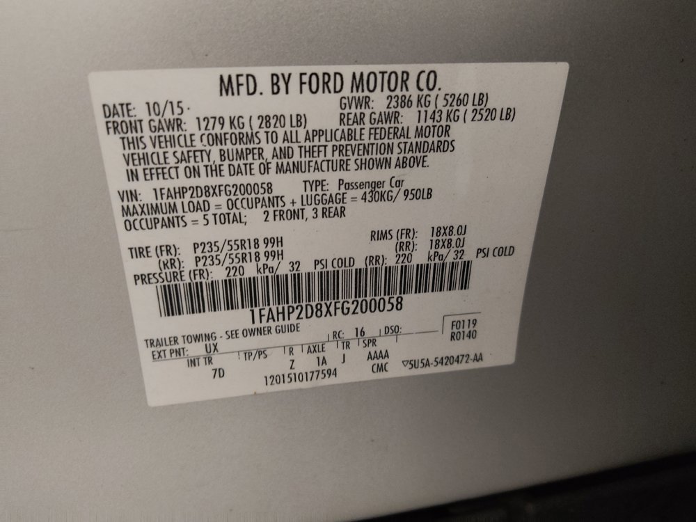 Used 2015 Ford Taurus SE FWD image 33