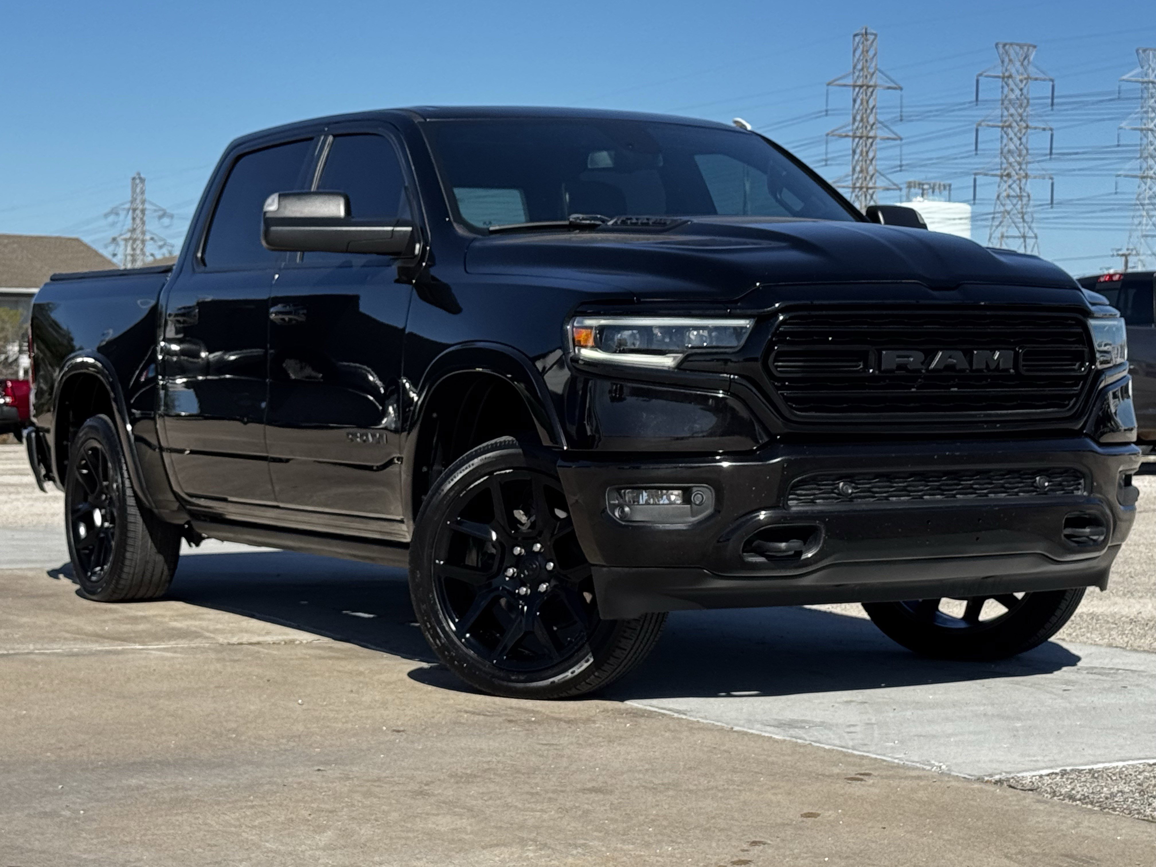 Used 2020 RAM 1500 Limited w/ Black Appearance Package image 2