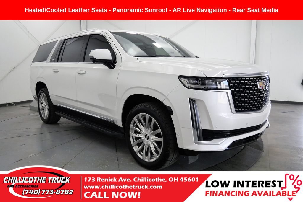 Used 2021 Cadillac Escalade ESV Premium Luxury AWD/4WD video 1