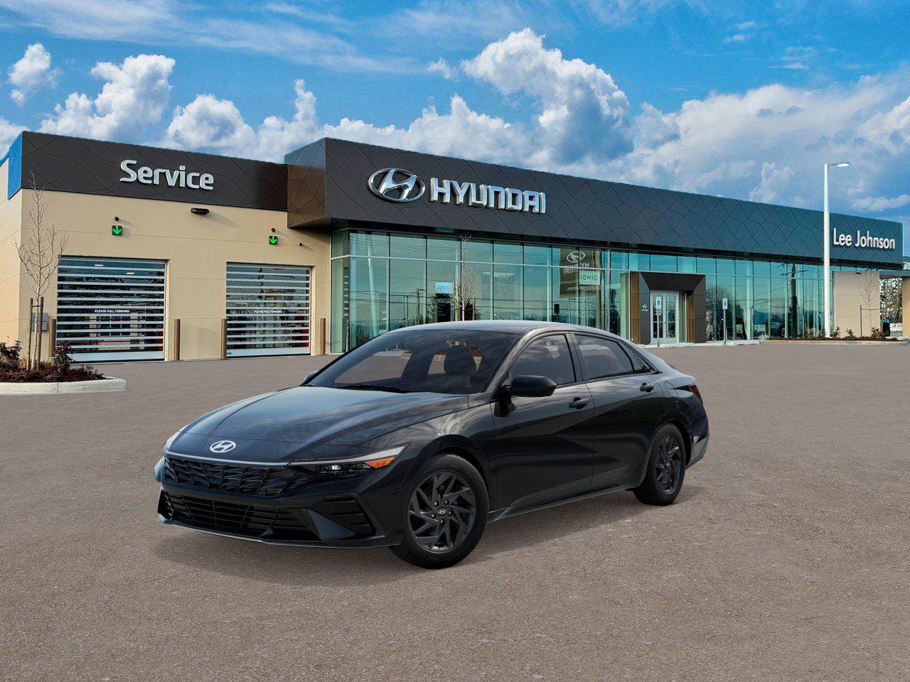 New 2025 Hyundai Elantra Blue