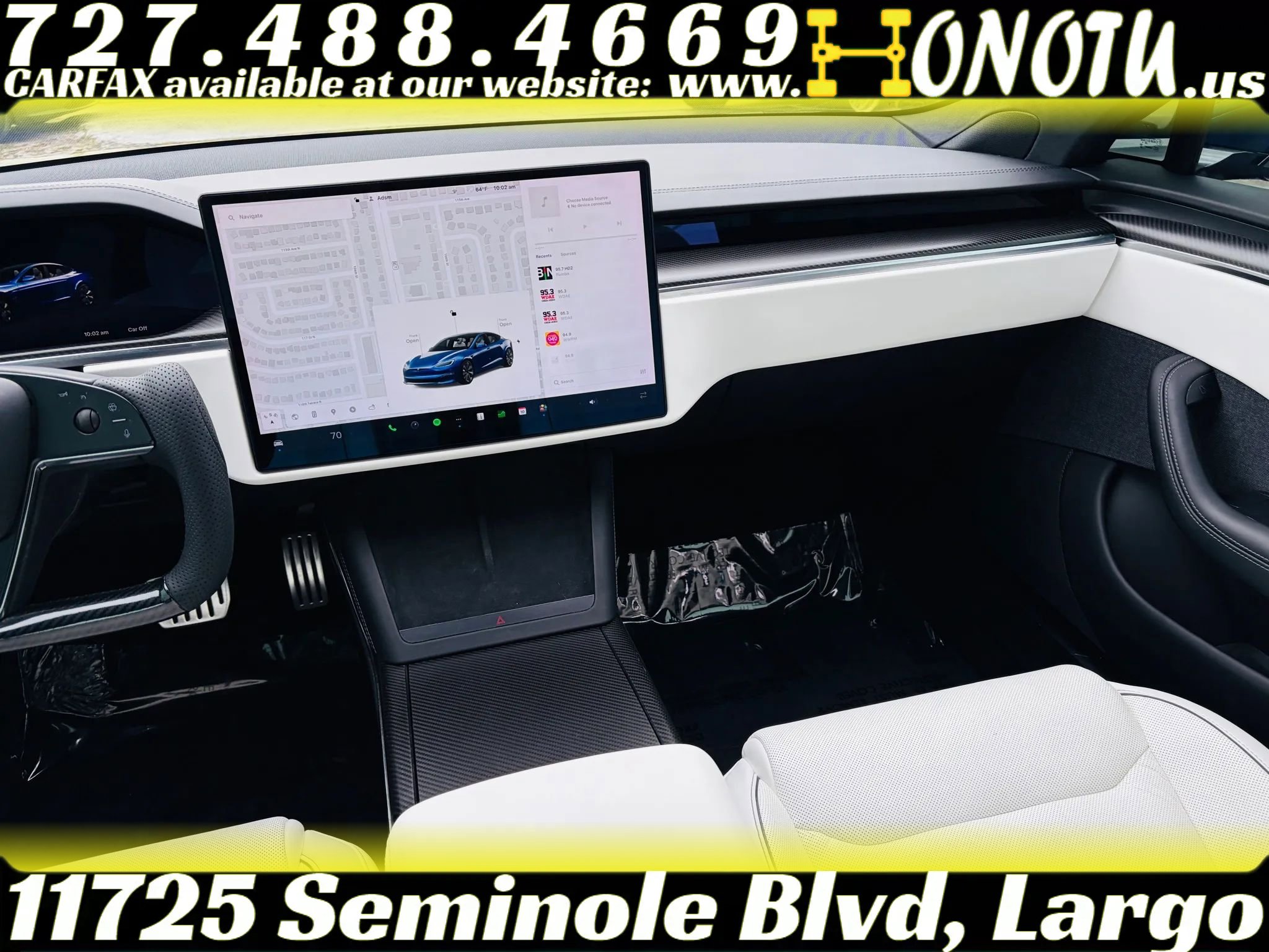 Used 2021 Tesla Model S Plaid AWD/4WD image 28