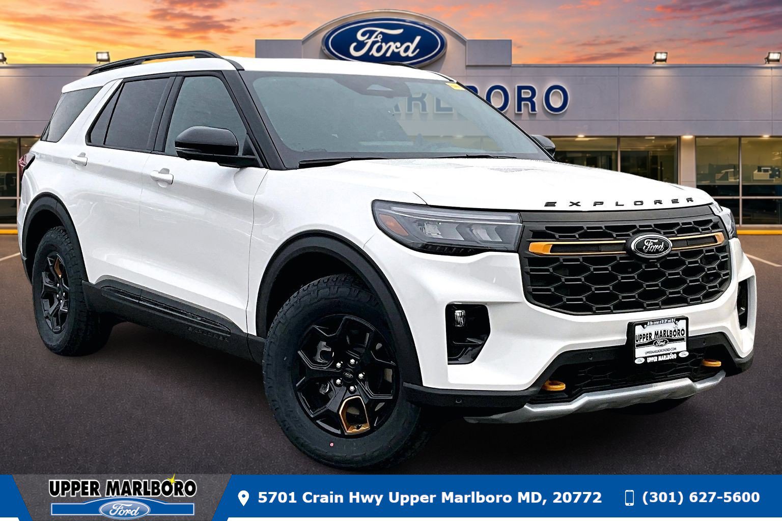 New 2026 Ford Explorer Tremor w/ Tremor Ultimate Package AWD/4WD image 1