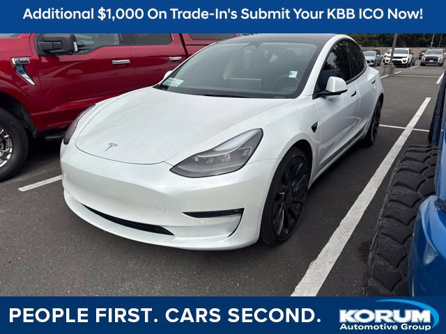 Used 2022 Tesla Model 3 Performance AWD/4WD image 1