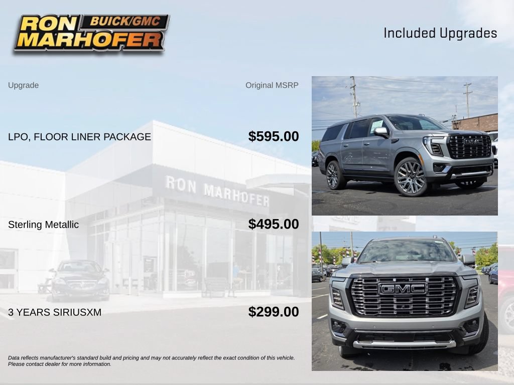 New 2026 GMC Yukon XL Denali Ultimate w/ LPO, Floor Liner Package AWD/4WD image 6