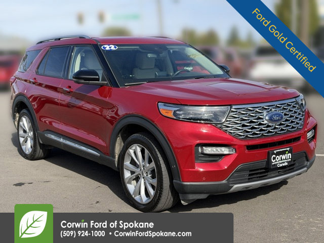 Used 2022 Ford Explorer Platinum w/ Class IV Trailer Tow Package