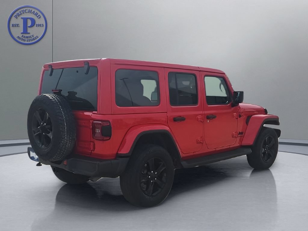 Used 2021 Jeep Wrangler Unlimited Sahara AWD/4WD image 8