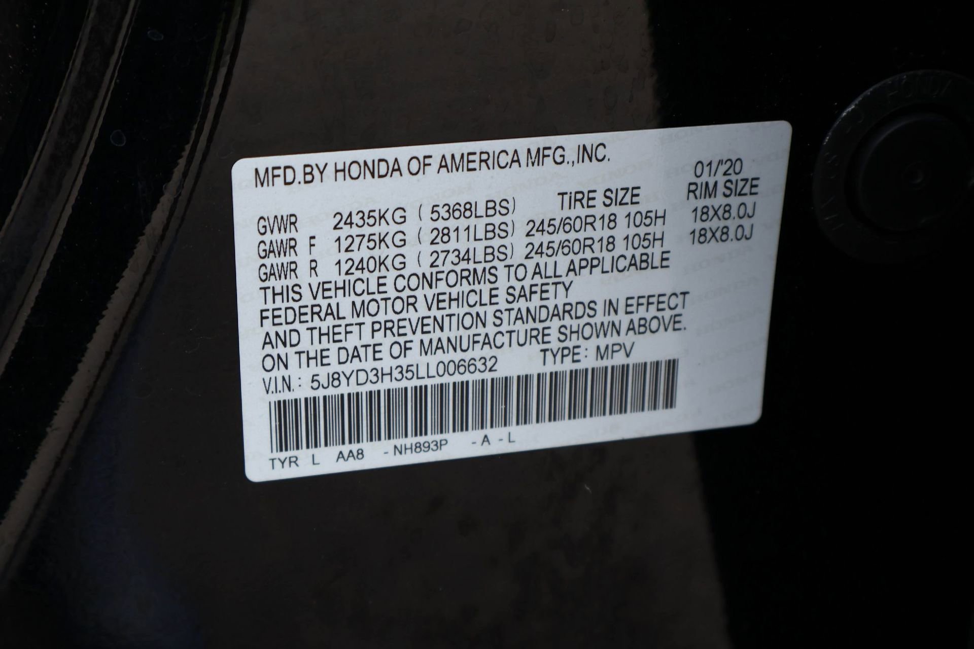 Used 2020 Acura MDX FWD image 21