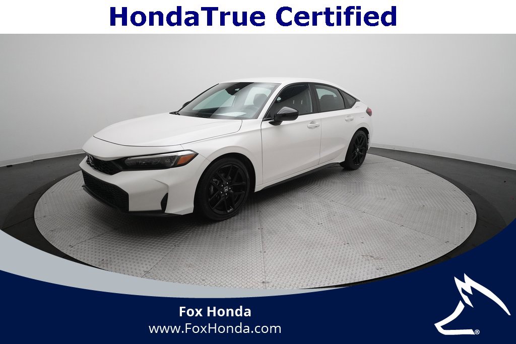 Certified 2025 Honda Civic Sport