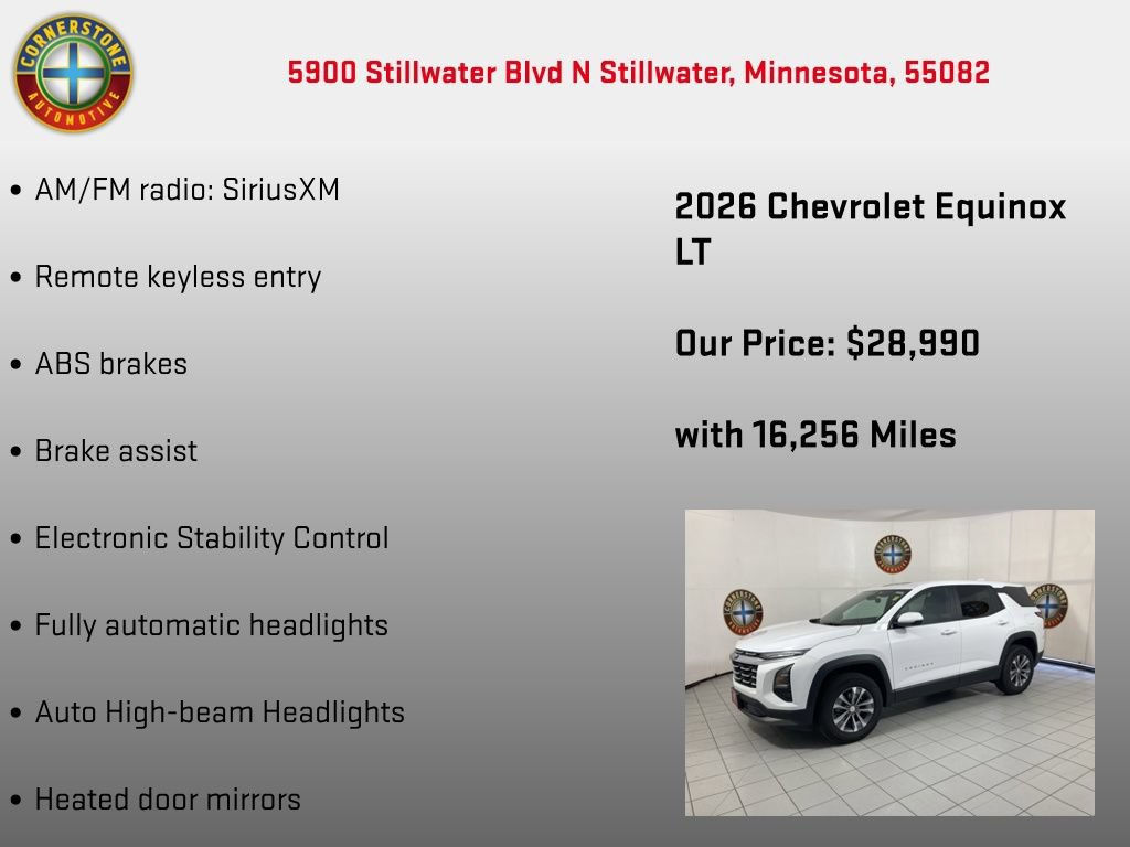 Used 2026 Chevrolet Equinox LT AWD/4WD image 10