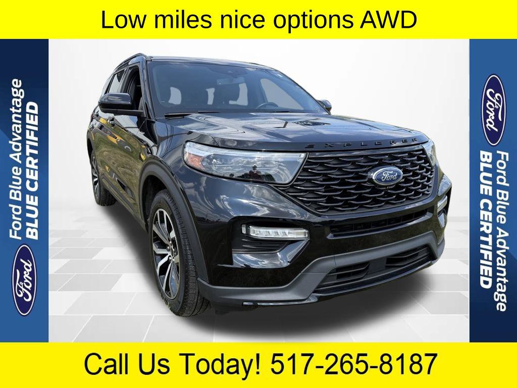 Certified 2023 Ford Explorer ST-Line w/ Class IV Trailer Tow Package