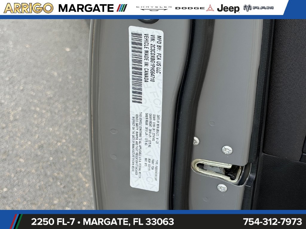 Certified 2023 Dodge Charger SXT w/ Blacktop Package RWD image 20
