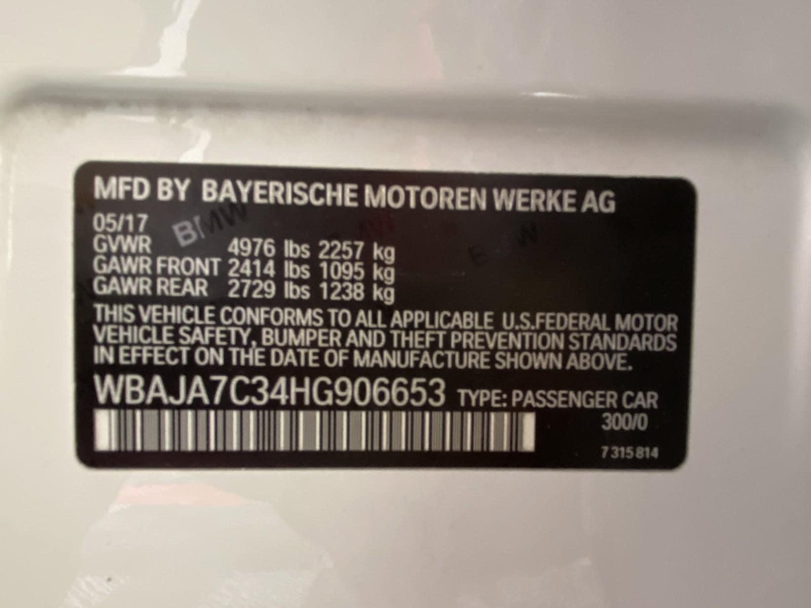 Used 2017 BMW 530i xDrive AWD/4WD image 29