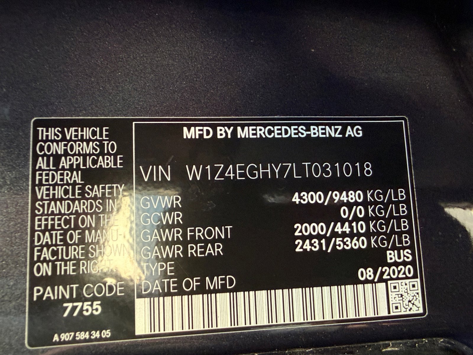 Used 2020 Mercedes-Benz Sprinter 2500 image 25