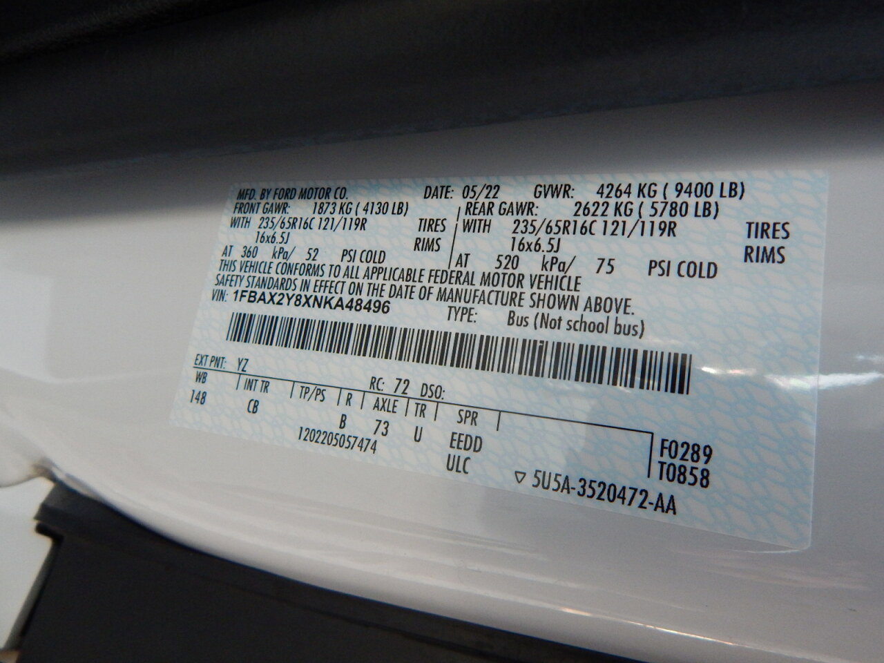 Used 2022 Ford Transit 350 XLT image 27