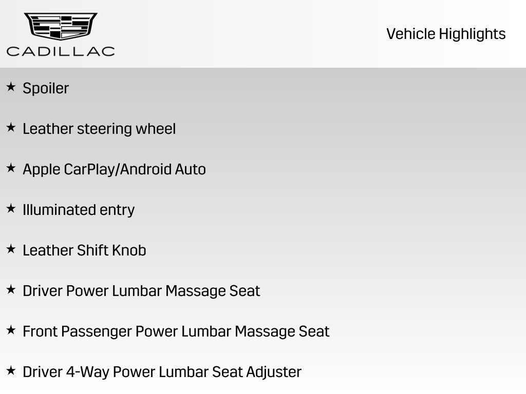 New 2026 Cadillac CT4 Sport image 24