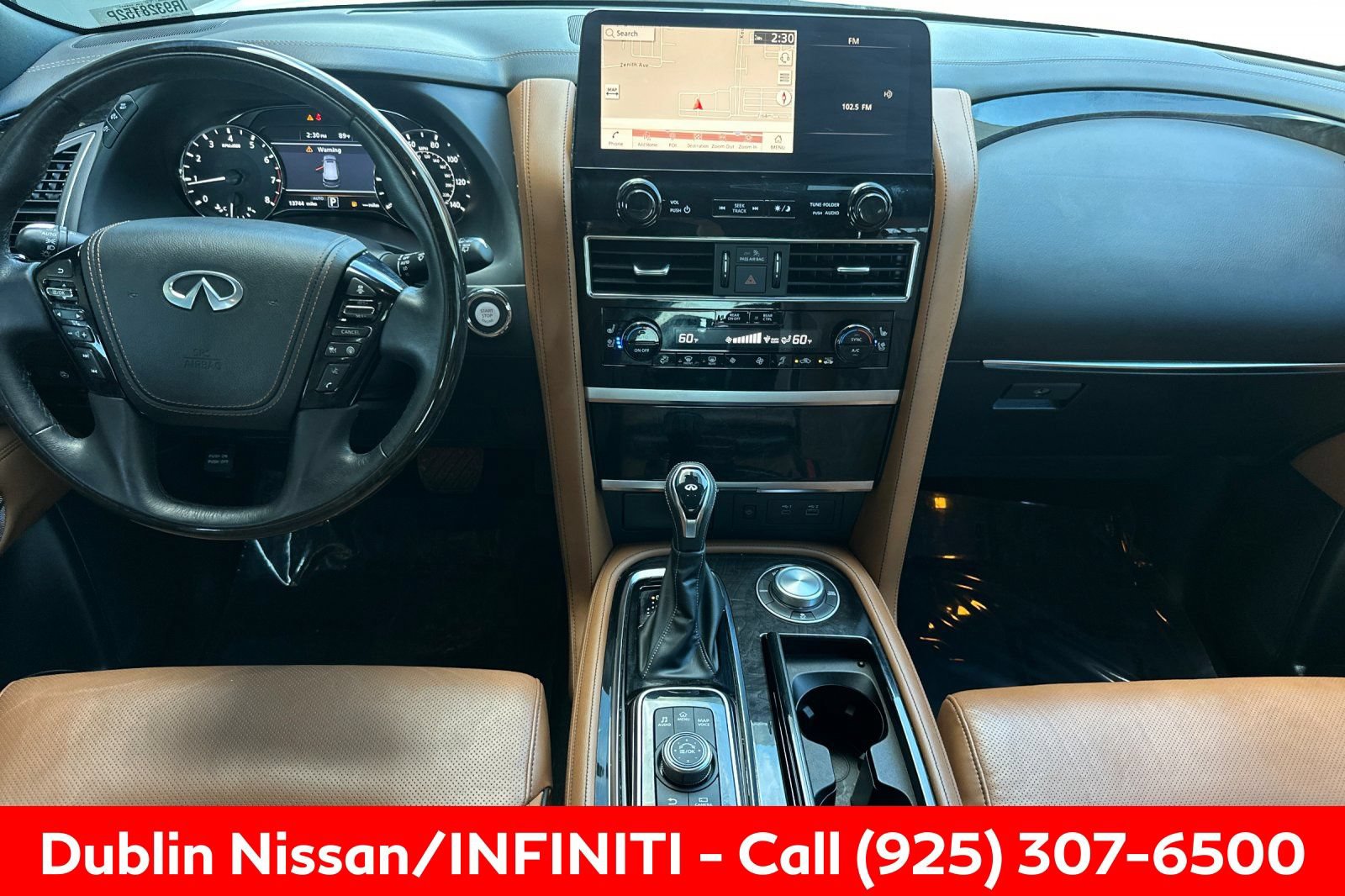 Certified 2024 INFINITI QX80 Sensory AWD/4WD image 16