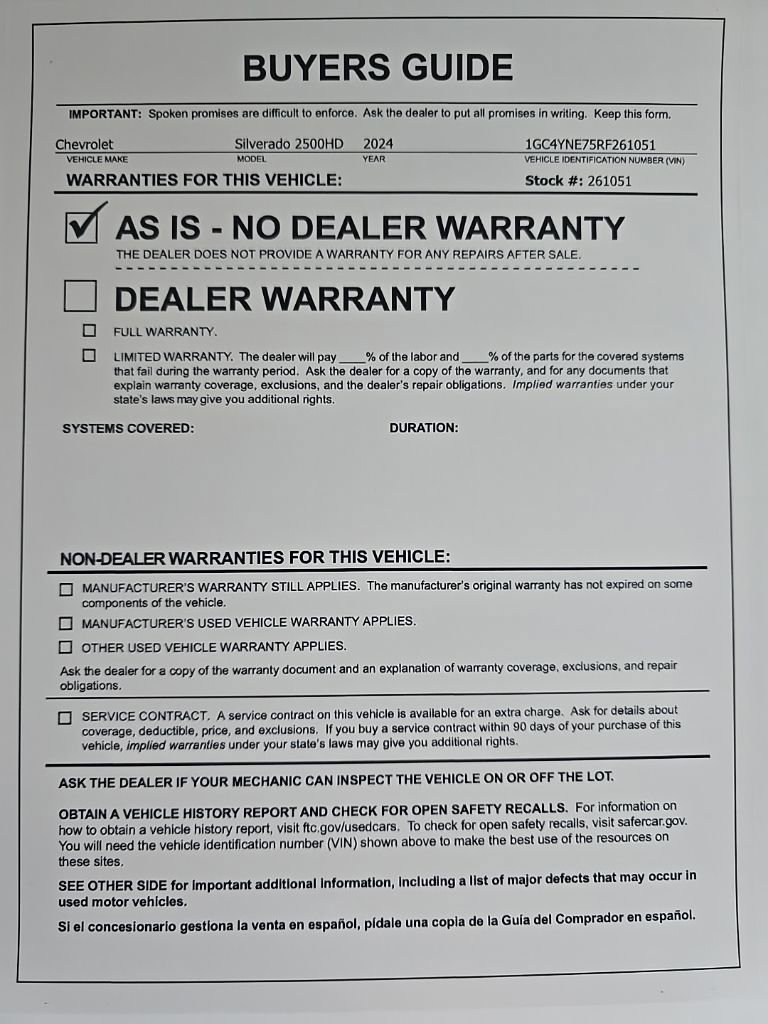 Used 2024 Chevrolet Silverado 2500 LT w/ Convenience Package image 29