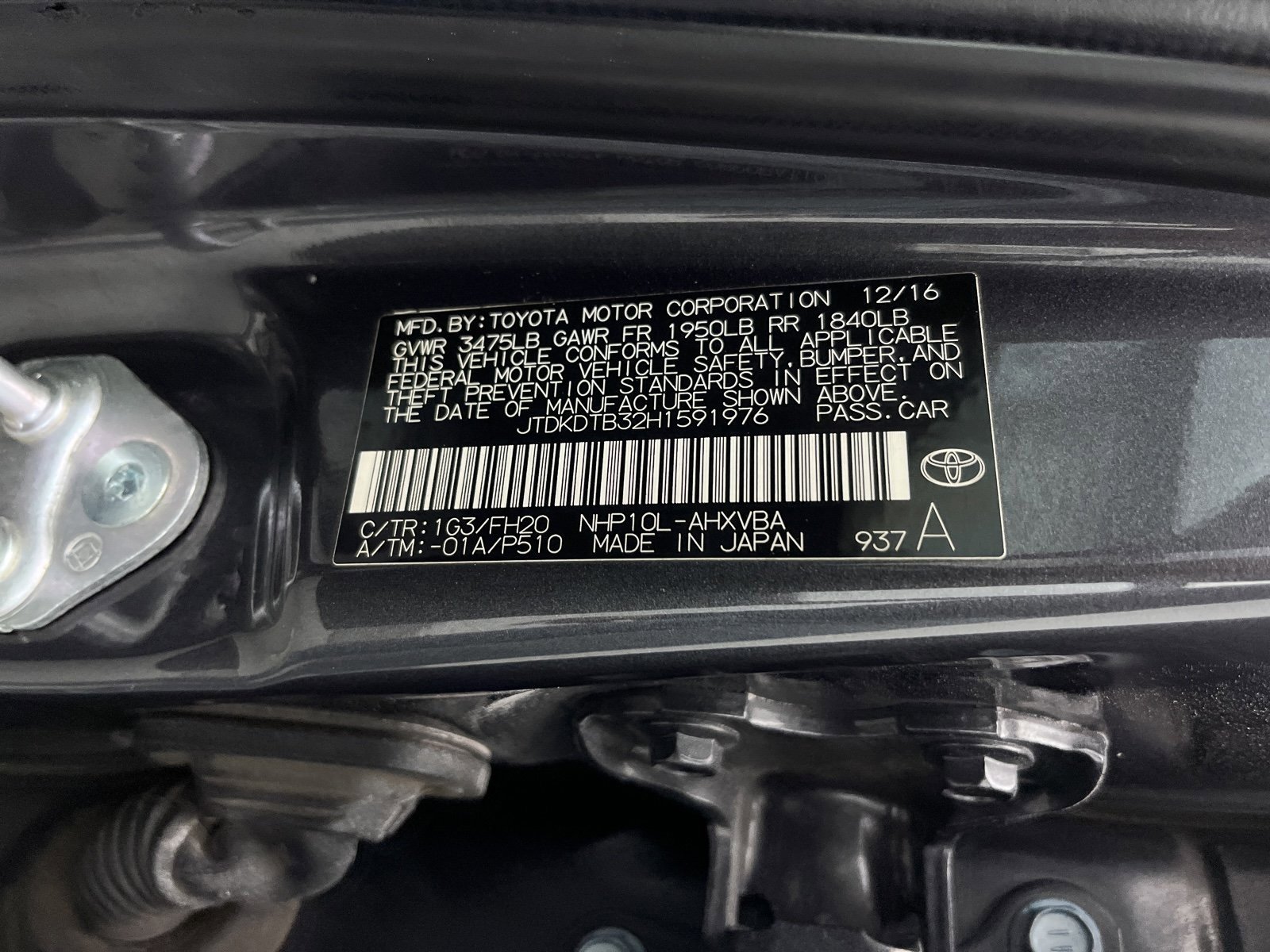 Used 2017 Toyota Prius C Four image 27