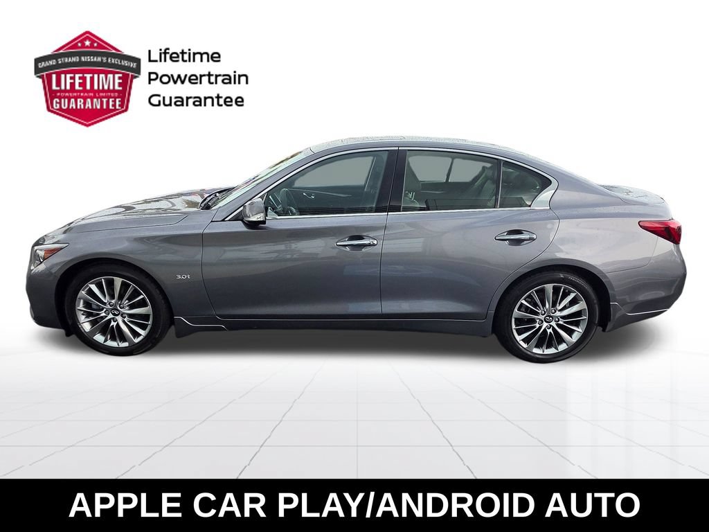Used 2019 INFINITI Q50 Luxe w/ Essential Package (3.0T Luxe) AWD/4WD image 2