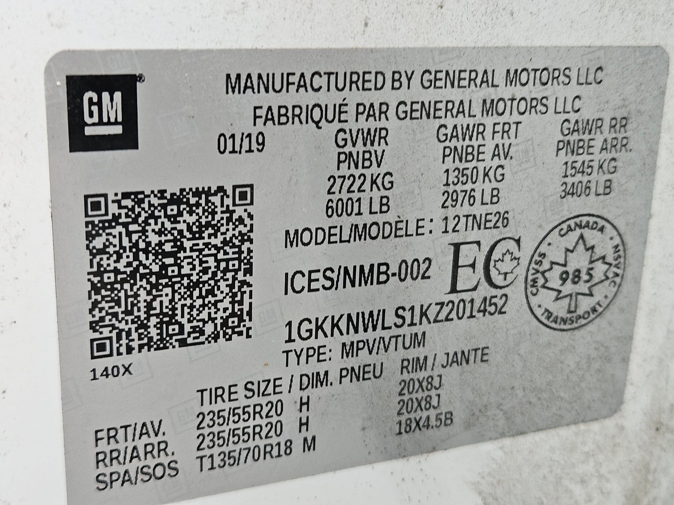 Used 2019 GMC Acadia SLT image 38