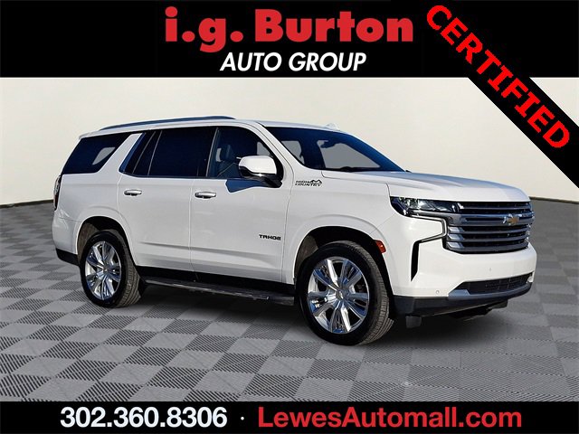 Certified 2021 Chevrolet Tahoe High Country