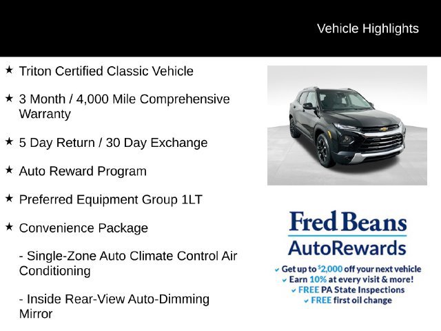 Used 2023 Chevrolet TrailBlazer LT w/ Convenience Package AWD/4WD image 5