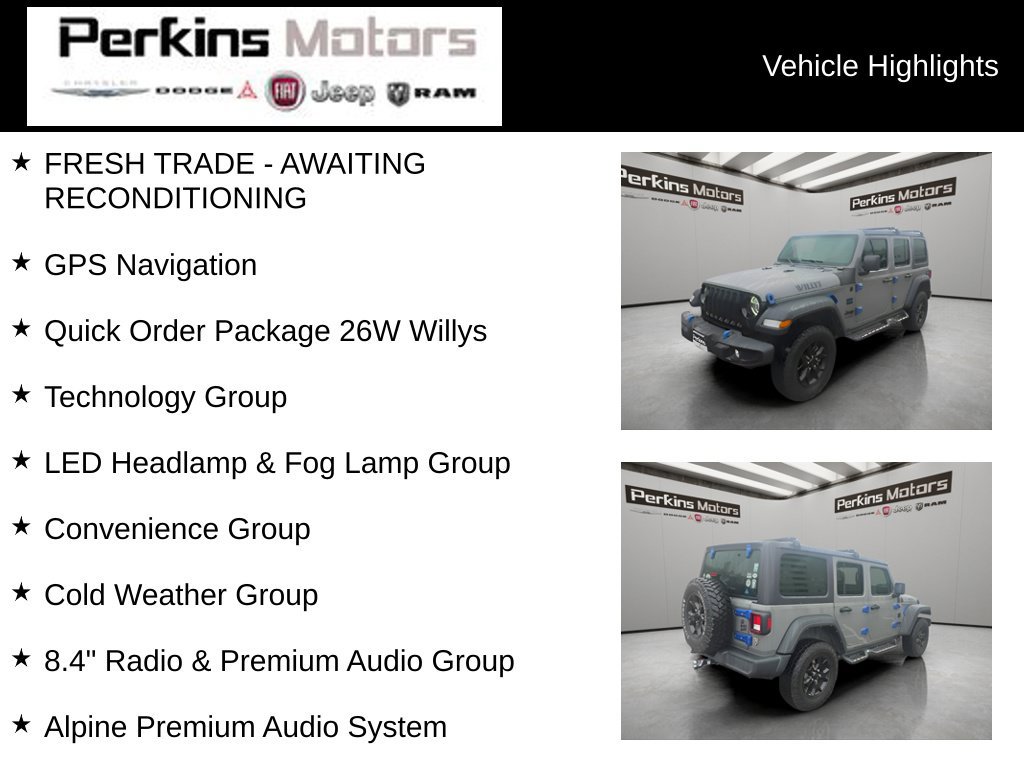 Used 2022 Jeep Wrangler Unlimited Sport AWD/4WD image 7