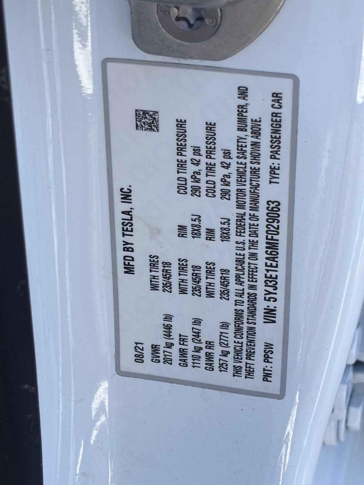 Used 2021 Tesla Model 3 Standard Range RWD image 36