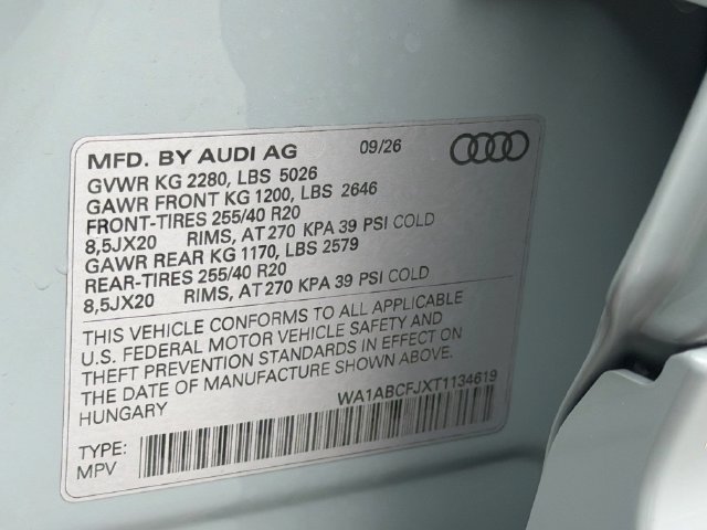 New 2026 Audi Q3 quattro 2.0T AWD/4WD image 43