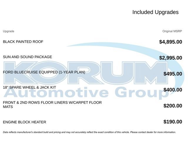 Certified 2025 Ford Explorer ST w/ Sun And Sound Package AWD/4WD image 18