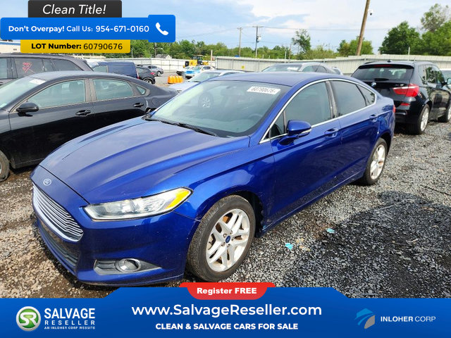 Used 2016 Ford Fusion SE w/ Equipment Group 202A FWD image 1