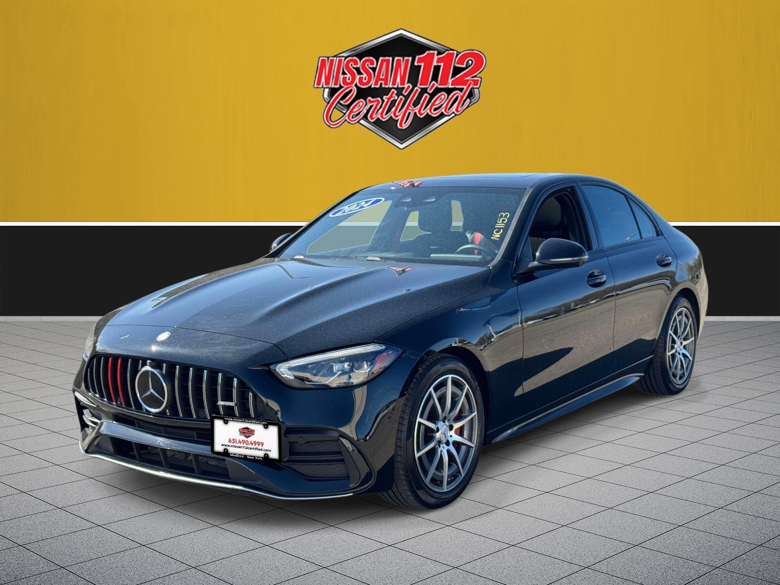 Used 2024 Mercedes-Benz C 43 AMG 4MATIC Sedan w/ Driver Assistance Package image 2