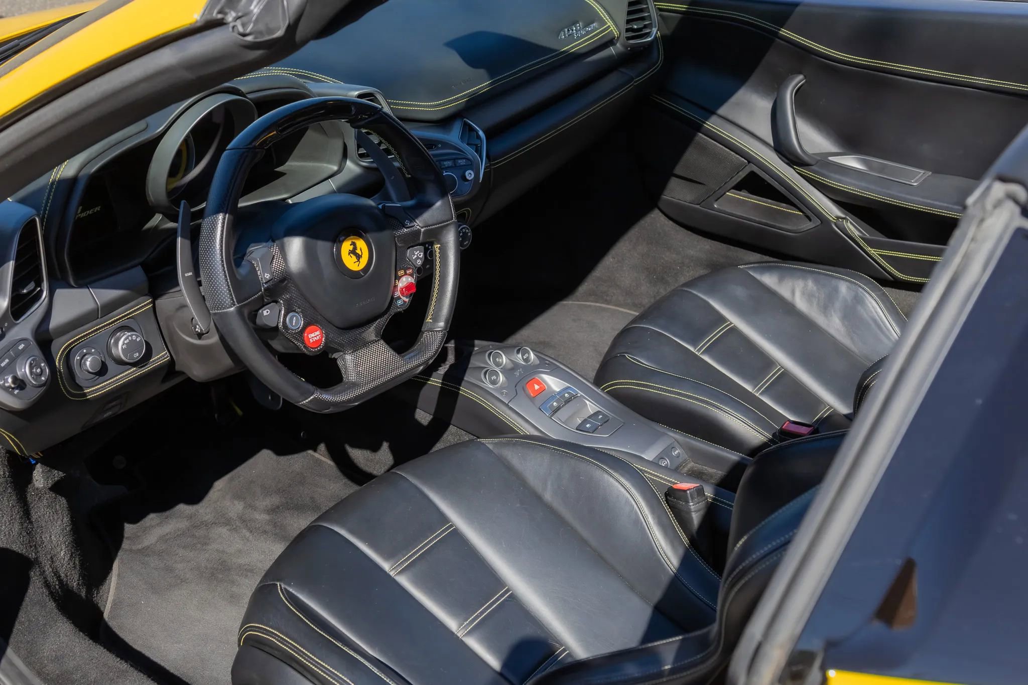 Used 2015 Ferrari 458 Spider Convertible 2D image 57