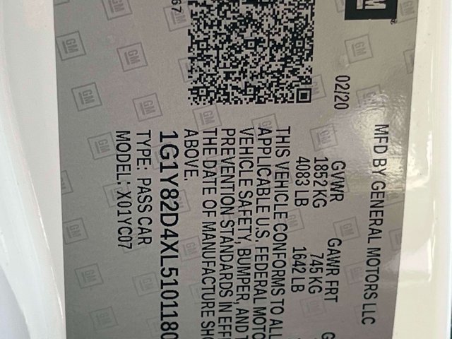 Used 2020 Chevrolet Corvette Stingray Premium Cpe w/ 3LT Preferred Equipment Group RWD image 35