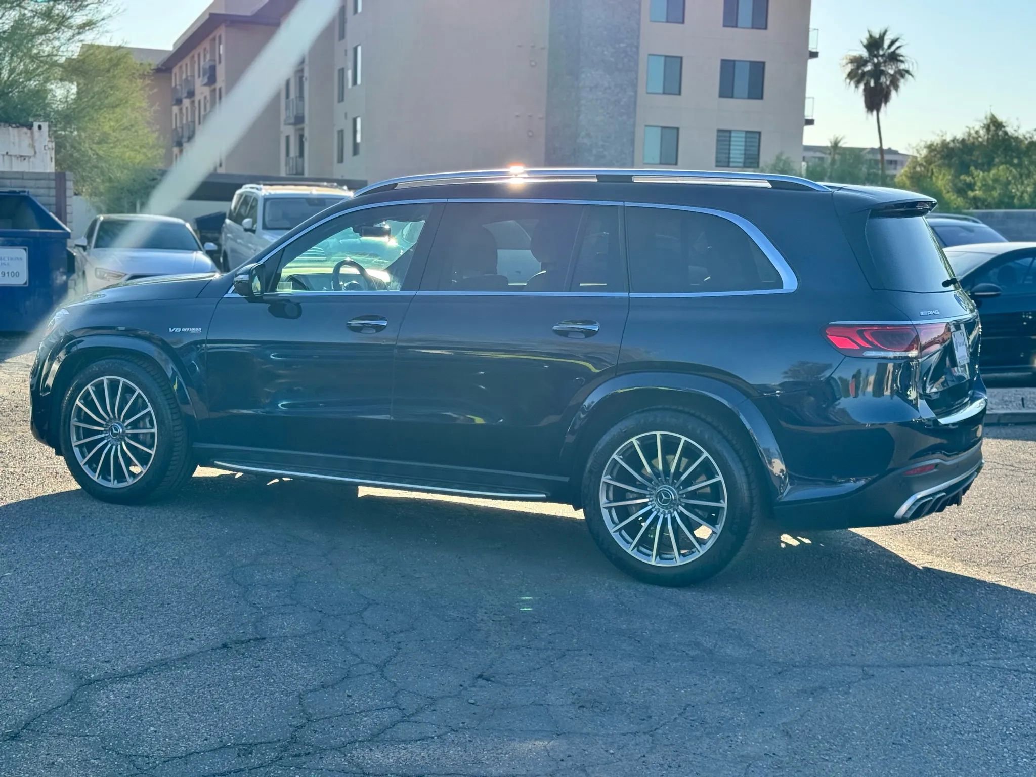 Used 2021 Mercedes-Benz GLS 63 AMG GLS 63 Sport Utility 4D image 4