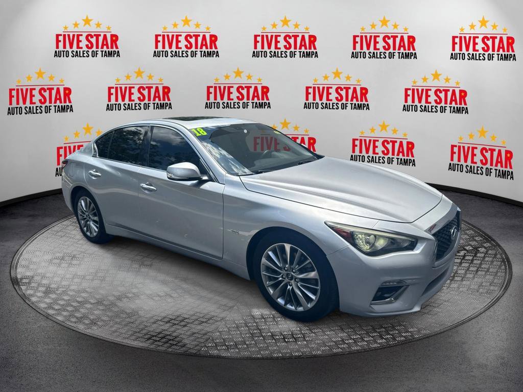 Used 2018 INFINITI Q50 Luxe