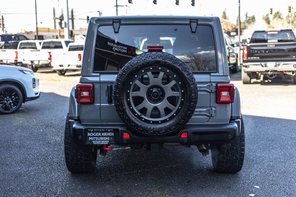 Used 2021 Jeep Wrangler Unlimited Rubicon w/ Uconnect 4C Nav & Sound Group image 10